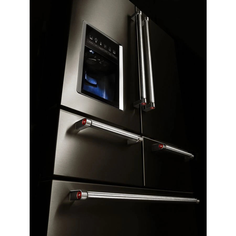 KitchenAid  25.8 Cu. Ft. 36" Multi-door Freestanding Refrigerator With Platinum Interior Design - Stainless Steel (KRMF706ESS)