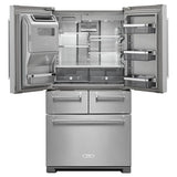 KitchenAid  25.8 Cu. Ft. 36" Multi-door Freestanding Refrigerator With Platinum Interior Design - Stainless Steel (KRMF706ESS)