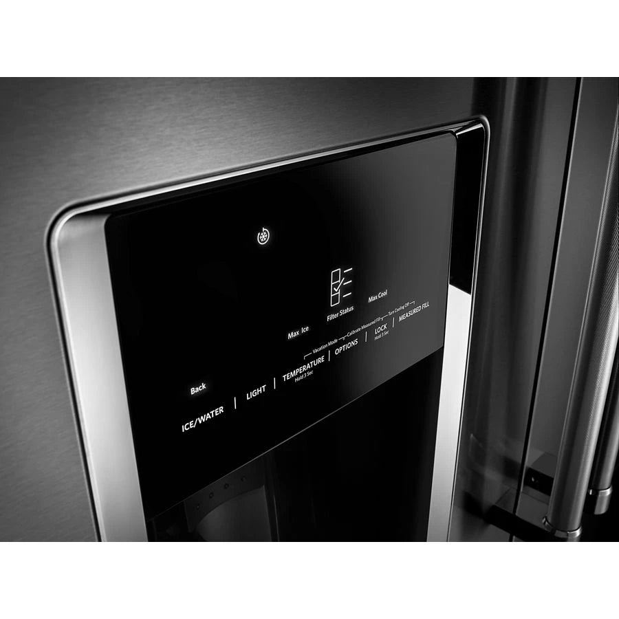 KitchenAid  25.8 Cu. Ft. 36" Multi-door Freestanding Refrigerator With Platinum Interior Design - Stainless Steel (KRMF706ESS)