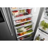 KITCHENAID 22.6 cu ft. Side-by-Side Refrigerator with Exterior Ice and Water and PrintShield™ finish - Stainless Steel with PrintShield™ Finish (KRSC703HPS)