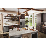 KITCHENAID 22.6 cu ft. Side-by-Side Refrigerator with Exterior Ice and Water and PrintShield™ finish - Stainless Steel with PrintShield™ Finish (KRSC703HPS)