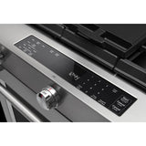 KitchenAid 30" 5-Burner Dual Fuel Convection Slide-In Range with Baking Drawer - Stainless Steel (KSDB900ESS)