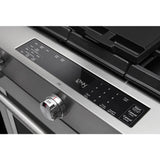 KITCHENAID  30-inch 5-burner Dual Fuel Convection Slide-in Range With Baking Drawer - Stainless Steel (KSDB900ESS)