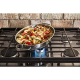 KITCHENAID  30-inch 5-burner Dual Fuel Convection Slide-in Range With Baking Drawer - Stainless Steel (KSDB900ESS)