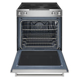 KITCHENAID 30" 5-Element Electric Slide-In Convection Range - Stainless Steel (KSEG700ESS)