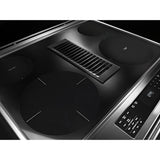 KITCHENAID  30-inch 4-element Electric Downdraft Slide-in Range - Stainless Steel (KSEG950ESS)
