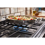 KITCHENAID  30-inch 5 Burner Gas Convection Slide-in Range With Baking Drawer - Stainless Steel (KSGB900ESS)