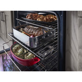 KITCHENAID 30" 5-Burner Gas Slide-In Convection Range - Stainless Steel (KSGG700ESS)
