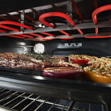 KitchenAid  30-Inch 5-Burner Gas Slide-In Convection Range - Stainless Steel (KSGG700ESS)