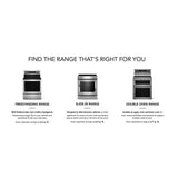 KitchenAid  30-Inch 5-Burner Gas Slide-In Convection Range - Stainless Steel (KSGG700ESS)