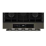 KITCHENAID  5.0 Cu. Ft. Smart Slide-in Gas Range With Convection Cooking Modes And 2-in-1 Burner - Black Ore (KSGS530SBE)