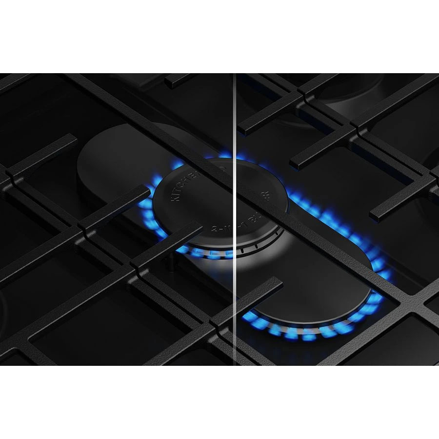 KITCHENAID  KITCHENAID RANGE GAS 30" SLIDE-IN CONV - PrintShield™ Stainless Finish (KSGS530SPS)