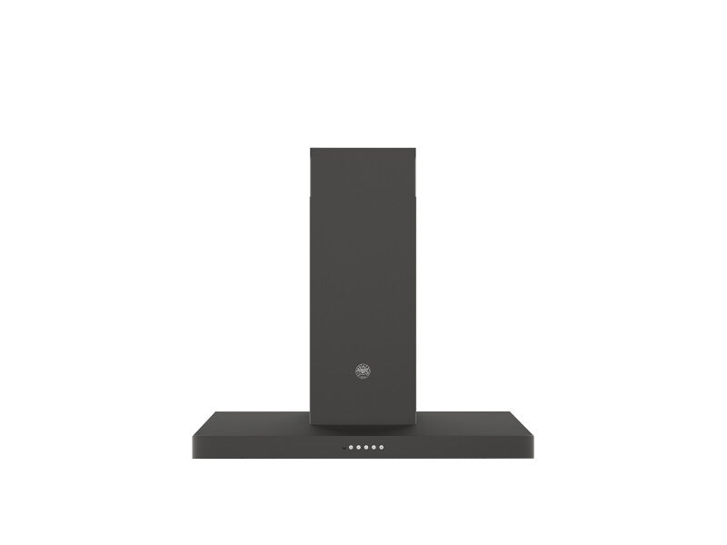 BERTAZZONI  36 T-Shape Wallmounted Hood, 1 motor 600 CFM - Carbonio (KT36CAT)