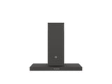 BERTAZZONI  36 T-Shape Wallmounted Hood, 1 motor 600 CFM - Carbonio (KT36CAT)