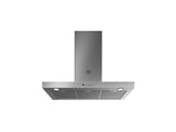 BERTAZZONI  36 T-Shape Wallmounted Hood, 1 motor 600 CFM - Stainless Steel (KT36XT)