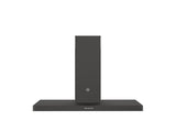 BERTAZZONI  48 T-Shape Wallmounted Hood, 1 motor 600 CFM - Carbonio (KT48CAT)