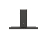 BERTAZZONI  48 T-Shape Wallmounted Hood, 1 motor 600 CFM - Carbonio (KT48CAT)