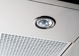 BERTAZZONI  42 T-Shape Island Hood, 1 motor 600 CFM - Stainless Steel (KTI42XT)