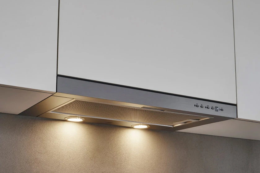 BERTAZZONI  24 Telescopic Extension VIsor Hood, 1 motor 300 CFM - Stainless Steel (KTV24XV)