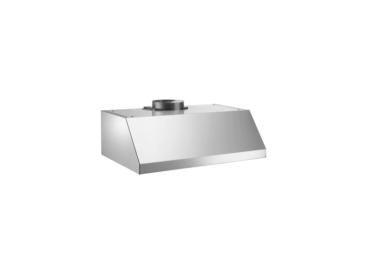 BERTAZZONI  30 Wallmount Undermount Canopy Hood, 1 motor CFM 400 - Stainless Steel (KU30PRO1XV)