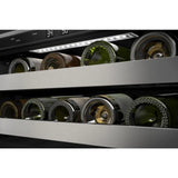 KitchenAid  24" Beverage Center with Glass Door and Metal-Front Racks - Stainless Steel (KUBR314KSS)