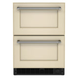KitchenAid 24" Panel-Ready Undercounter Double-Drawer Refrigerator/Freezer - Panel Ready (KUDF204KPA)