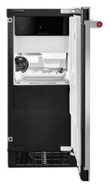 KitchenAid 15'' Automatic Ice Maker with PrintShield™ Finish - Stainless Steel with PrintShield™ Finish (KUIX335HPS)