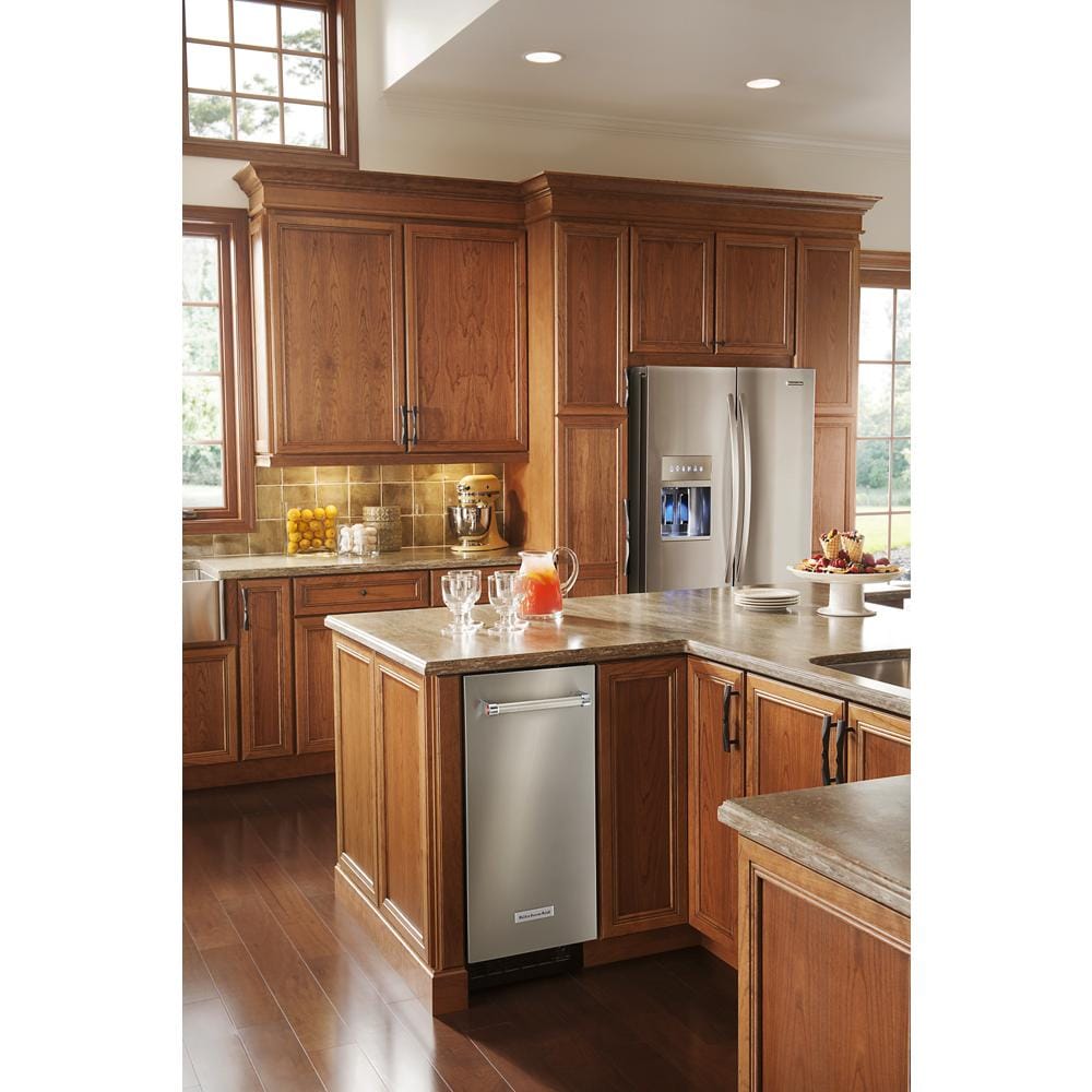 KITCHENAID 15'' Automatic Ice Maker with PrintShield™ Finish - Stainless Steel with PrintShield™ Finish (KUIX335HPS)