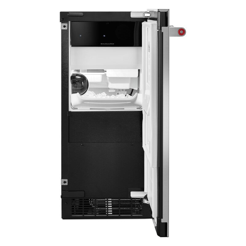 KitchenAid 15" Automatic Ice Maker with PrintShield Finish - Stainless Steel with PrintShield™ Finish (KUIX535HPS)
