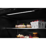 KITCHENAID  24" Undercounter Refrigerator with Glass Door and Shelves with Metallic Accents - Stainless Steel (KURL314KSS)