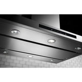 KITCHENAID  36" Island-mount, 3-speed Canopy Hood - Stainless Steel (KVIB606DSS)