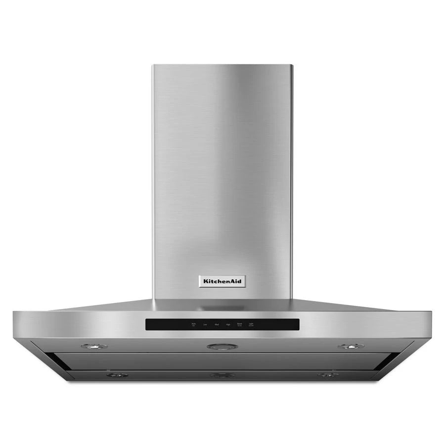KITCHENAID  36" Island-mount, 3-speed Canopy Hood - Stainless Steel (KVIB606DSS)
