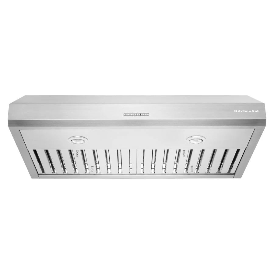 KITCHENAID  36" 585 Cfm Motor Class Commercial-style Under-cabinet Range Hood System - Stainless Steel (KVUC606KSS)