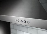 KitchenAid 36" Wall-Mount, 3-Speed Canopy Hood - Stainless Steel (KVWB406DSS)