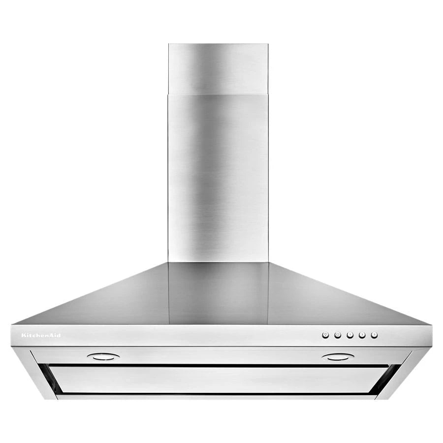 KITCHENAID  36" Wall-mount, 3-speed Canopy Hood - Stainless Steel (KVWB406DSS)
