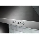 KITCHENAID  36" Wall-mount, 3-speed Canopy Hood - Stainless Steel (KVWB406DSS)