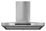 KitchenAid 36" Wall-Mount, 3-Speed Canopy Hood - Stainless Steel (KVWB606DSS)