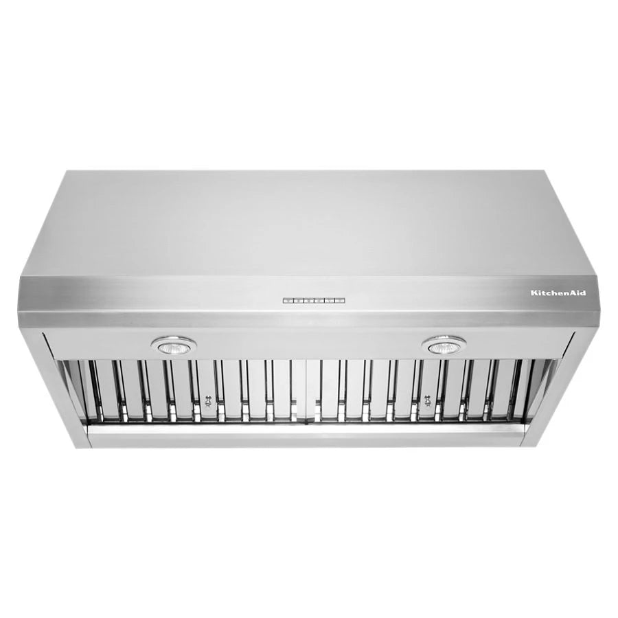 KITCHENAID  36" 585 Or 1170 Cfm Motor Class Commercial-style Wall-mount Canopy Range Hood - Stainless Steel (KVWC906KSS)