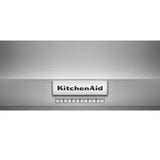 KitchenAid 36" 585 or 1170 CFM Motor Class Commercial-Style Wall-Mount Canopy Range Hood - Stainless Steel (KVWC906KSS)