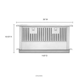 KITCHENAID  30" Retractable Downdraft Ventilation System - Stainless Steel (KXD4630YSS)
