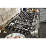 KitchenAid 36" Retractable Downdraft Ventilation System - Stainless Steel (KXD4636YSS)
