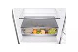 LG 15 cu. ft. Bottom Freezer Refrigerator - Platinum Silver (LBNC15231V)