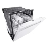 LG  24 Inch Front Control Dishwasher With Lodecibel Operation And Dynamic Dry™ - White (LDFC2423W)