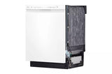 LG  24 Inch Front Control Dishwasher With Quadwash™ And 3rd Rack - White (LDFN4542W)