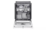 LG Front Control Dishwasher with QuadWash™ and 3rd Rack - White (LDFN4542W)