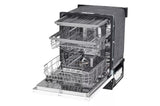 LG  24 Inch Front Control Dishwasher With Quadwash™ And 3rd Rack - White (LDFN4542W)