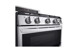 LG  6.9 Cubic Feet Gas Double Oven Range With Probake Convection - Stainless Steel (LDGL6924S)