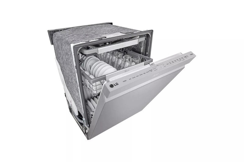 LG  24 Inch Smart Top Control Dishwasher With Quadwash® Pro, Truesteam® And Dynamic Dry® - Print Proof Stainless Steel (LDPS6762S)