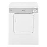 Whirlpool 3.4 cu. ft. Compact Front Load Dryer with Flexible Installation - White-on-White (LDR3822PQ)