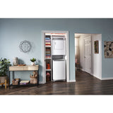 Whirlpool 3.4 cu. ft. Compact Front Load Dryer with Flexible Installation - White-on-White (LDR3822PQ)